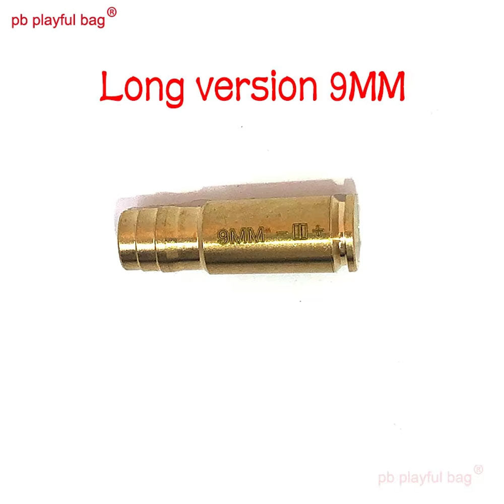Cartridge Red Laser Bore Sight Long version 9MM Laser training bullets Shooting training toy gun bullets Suitable for toy rifles