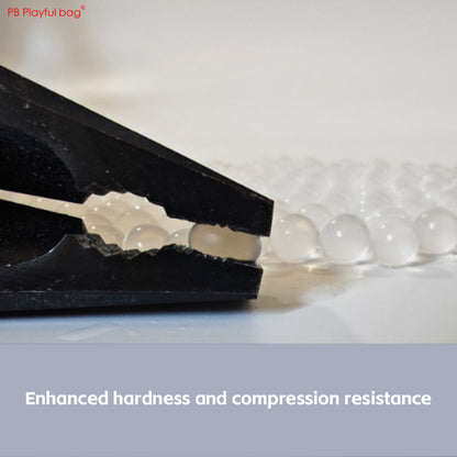 5 packs 7-8mm Reinforced Frosted Gel Ball Toy Gun Bullet Toughened Weighted Hardened Gel Ball Water Absorb Beads Toys Accessory QJ94