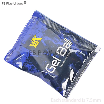 Playful bag CS 7MM milky white gel ball YBX standard 7-8mm jinming high quality enhanced water absorption Gel ball toy parts