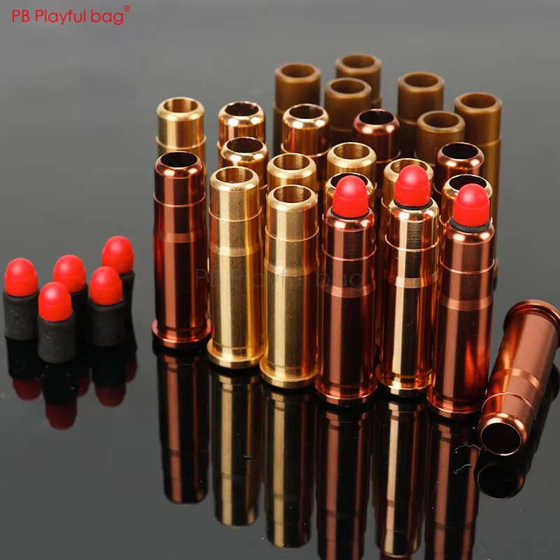 Little moon revolver ZP5 soft bullet shell CS Shell ejection blaster toy parts Foam bullet cs sport toys QI46 Playful bag