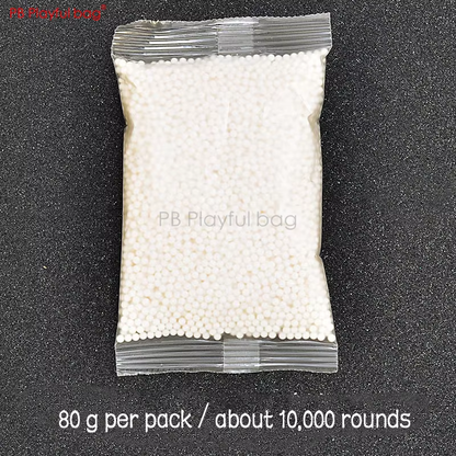 PB Playful bag Outdoor sport P1 special 7mm Frosted transparent gel ball Hardened/creamy white/heavier crystal gel ball toy