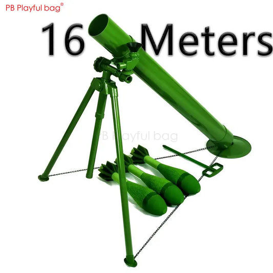 16 Meters Range Large Mortar toy for Adult teenagers Sponge mortar shell Foam Rocket launcher Outdoor entertainment toys AC41