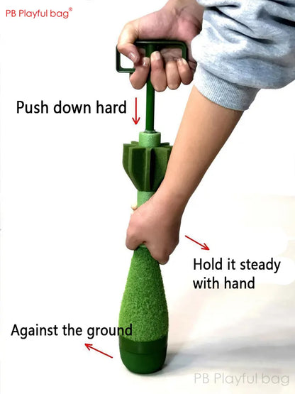 16 Meters Range Large Mortar toy for Adult teenagers Sponge mortar shell Foam Rocket launcher Outdoor entertainment toys AC41