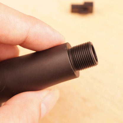 MWS outer tube seat 14 reverse teeth JMT adapter seat AR15 laser toy sister group CNC aluminum alloy