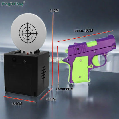 2024 New Induction laser target Auto-reset Laser toy guns Shoot training targets The best gift for parent-child interactive game