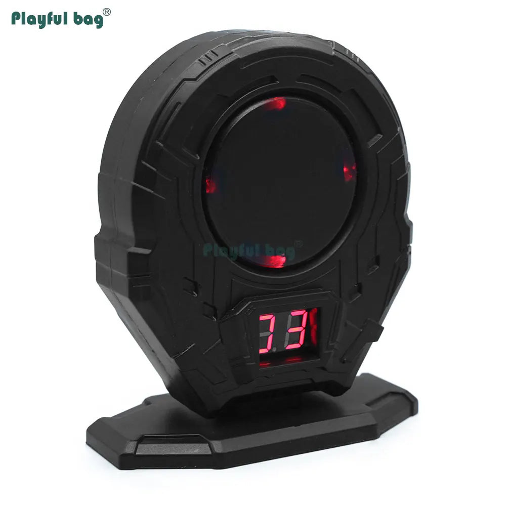 Laser toy gun shooting training target mini infrared Dart Target Laser Training Target Induction Laser Target Auto-Scoring Target Sound Light Feedback