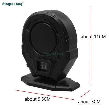 Laser toy gun shooting training target mini infrared Dart Target Laser Training Target Induction Laser Target Auto-Scoring Target Sound Light Feedback