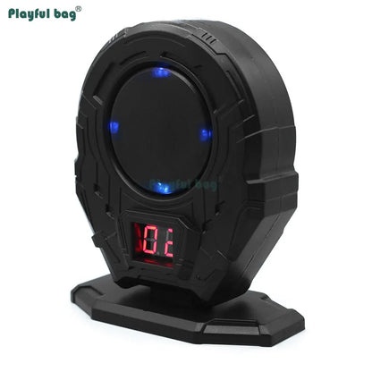 Laser toy gun shooting training target mini infrared Dart Target Laser Training Target Induction Laser Target Auto-Scoring Target Sound Light Feedback