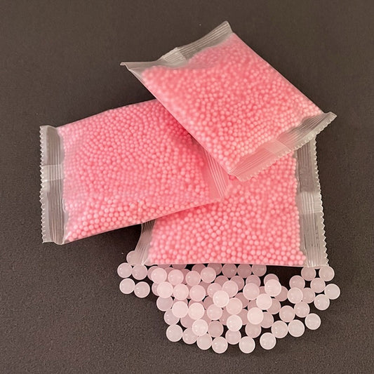 Outdoor Sport 7-8mm Pink Gel Ball Water Bullet Absorbing Ball Toy Accessories Frosted Hardening Crystal Beads Toy Gun Game QG501