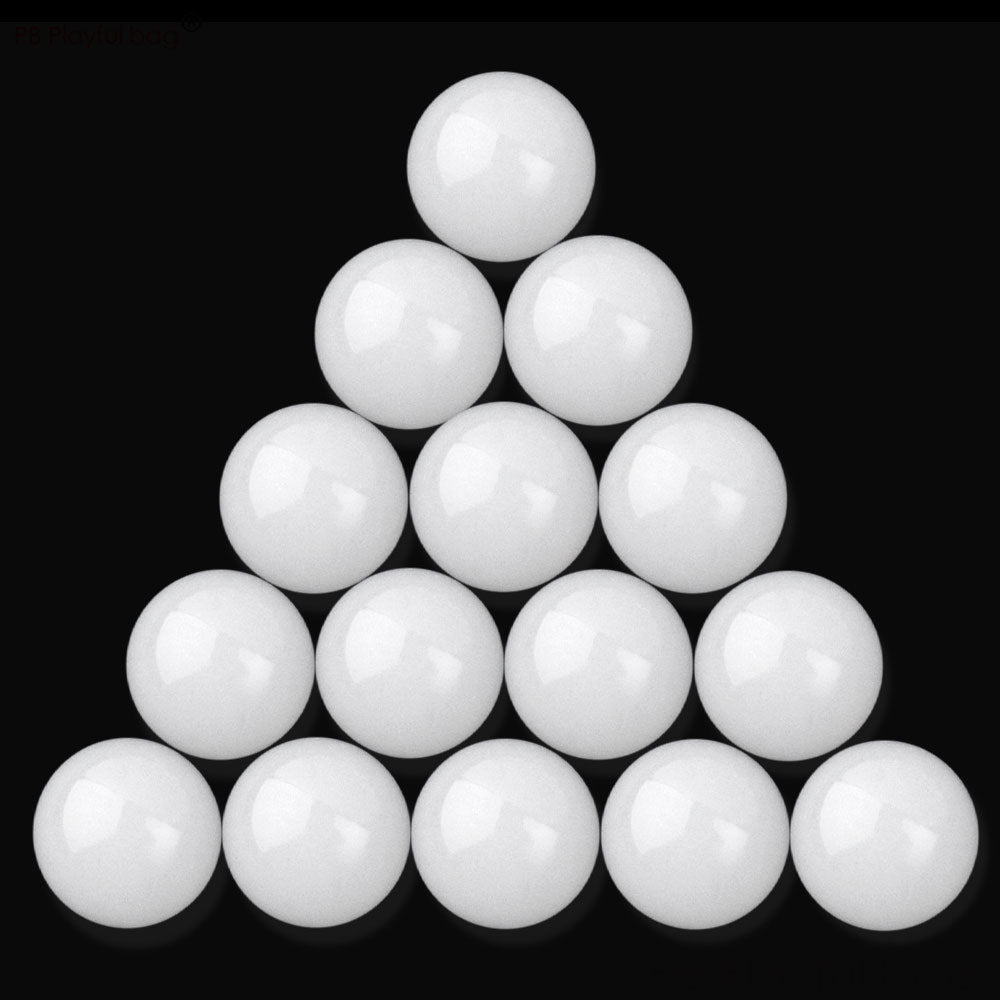 Outdoor Sports 7.2MM Milk Ball 2 Milky White Gel Ball Toy Accessories Water Bullet Adult Leisure CS Game QG736 Gel water bead gun
