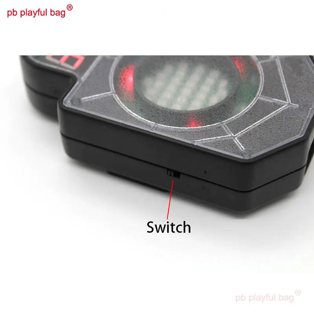 Red Laser Cartridge Bore Sighter 9MM Laser Induction Target 2MW Laser Bullet Toy Accessories QG659 Outdoor Sports Tactical