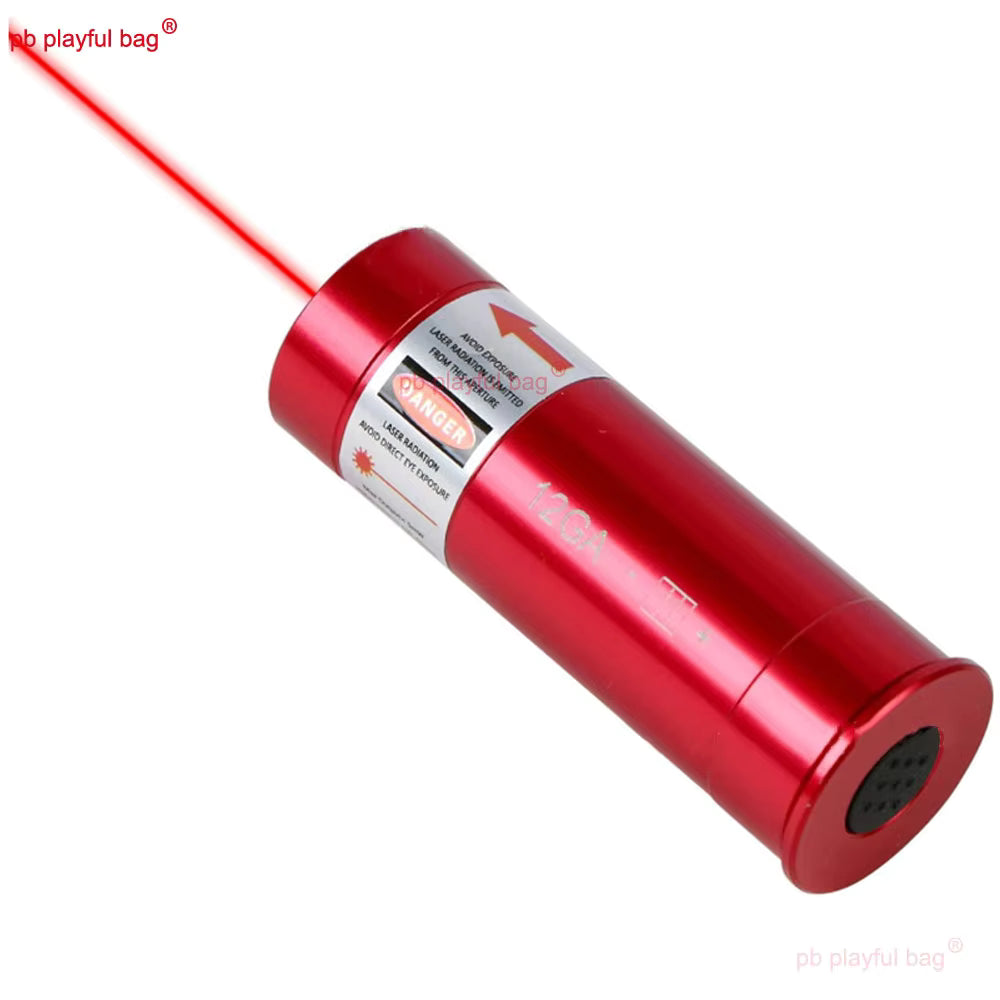 Red Green Dot Sight Training 2MW Laser Bullet 12GA with ON OFF CS Game Toy Accessories QG519 Pb Playful Bag Outdoor Sport