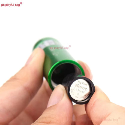 Pb Playful Bag Outdoor Sport Red Green Dot Sight Training 2MW Laser Bullet 12GA with ON OFF CS Game Toy Accessories QG519