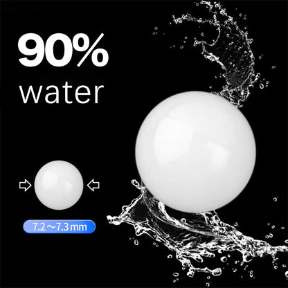 Outdoor Sports 7.2MM Milk Ball 2 Milky White Gel Ball Toy Accessories Water Bullet Adult Leisure CS Game QG736 Gel water bead gun