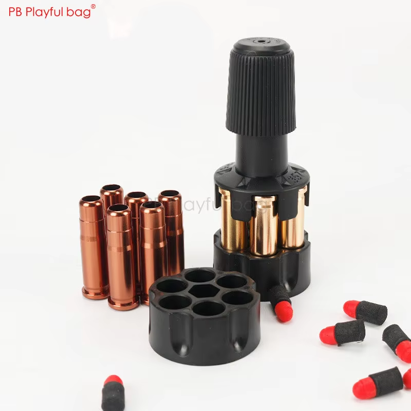 Little moon revolver ZP5 soft bullet shell CS Shell ejection blaster toy parts Foam bullet cs sport toys QI46 Playful bag