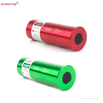 Red Green Dot Sight Training 2MW Laser Bullet 12GA with ON OFF CS Game Toy Accessories QG519 Pb Playful Bag Outdoor Sport
