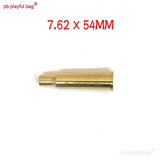 Cartridge Red Laser Bore Sight 7.62 x 54 mm Laser training bullets Shooting training toy gun bullets Suitable for toy rifles