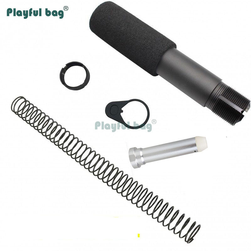 Playful bag CS game toy AR15 M4 M16 tube CS toys accessory Toys gel ball blaster parts diy Spring  APA02