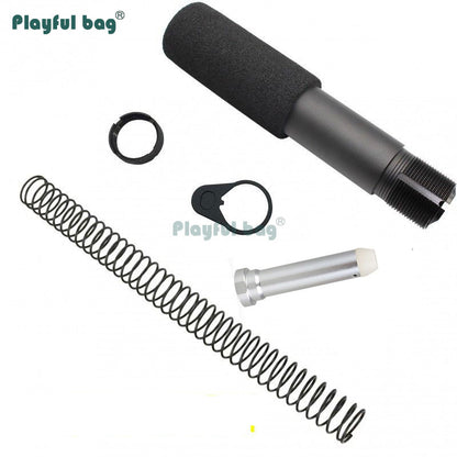 Playful bag CS game toy AR15 M4 M16 tube CS toys accessory Toys gel ball blaster parts diy Spring  APA02