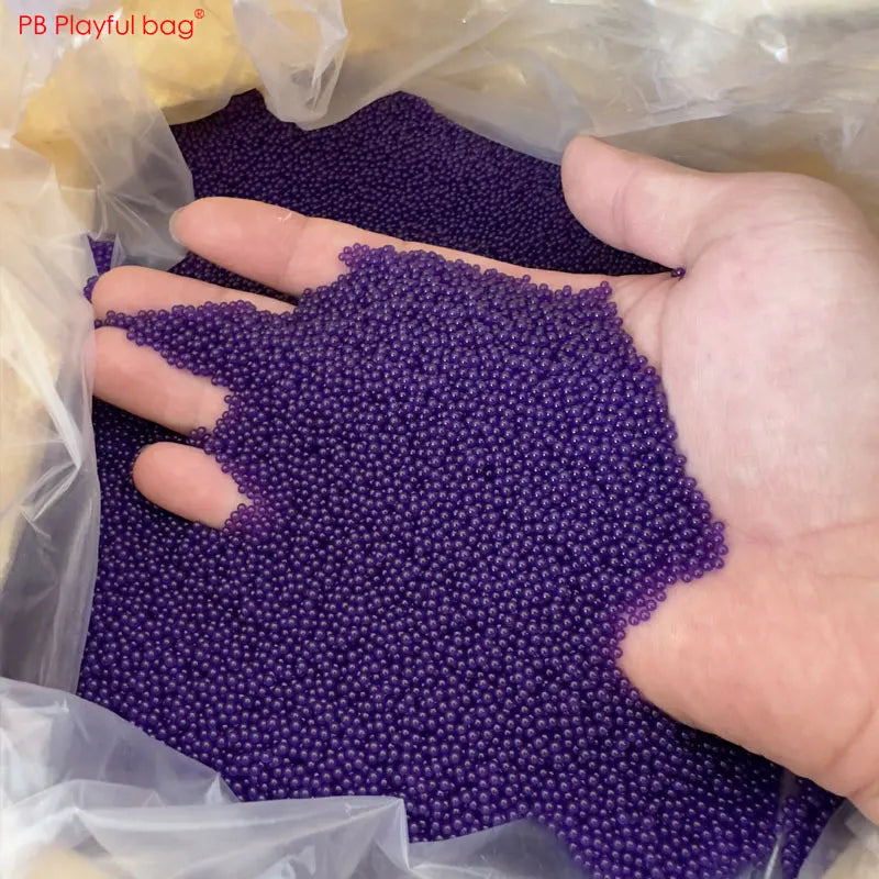 1kg 7-8MM Gel Ball Toy Bullet 8 Color Universal Crystal Bullet Water Absorbing Bead Toy Gun Accessory QJ81