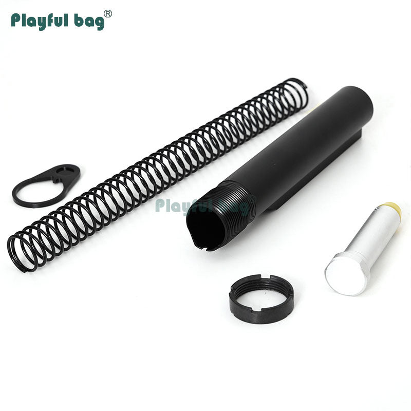 Playful bag CS game toy AR15 M4 M16 tube CS toys accessory Toys gel ball blaster parts diy Spring  APA02
