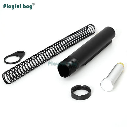Playful bag CS game toy AR15 M4 M16 tube CS toys accessory Toys gel ball blaster parts diy Spring  APA02