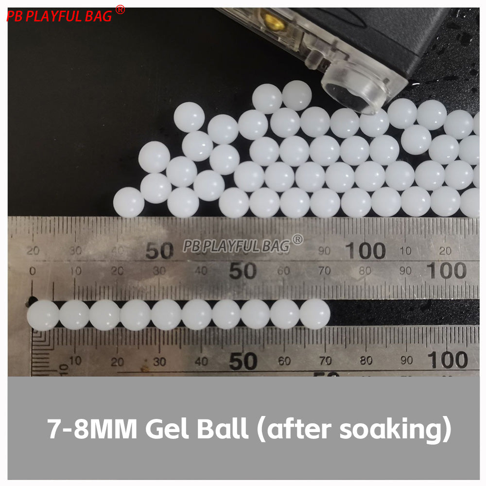1kg 7-8MM Milky White Gel Ball Ammo for Gel Blasters Water Absorbing Beads Toy Gun Accessories Wholesale QJ147