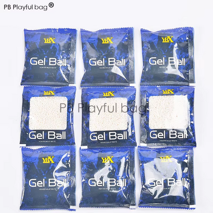 Playful bag CS 7MM milky white gel ball YBX standard 7-8mm jinming high quality enhanced water absorption Gel ball toy parts