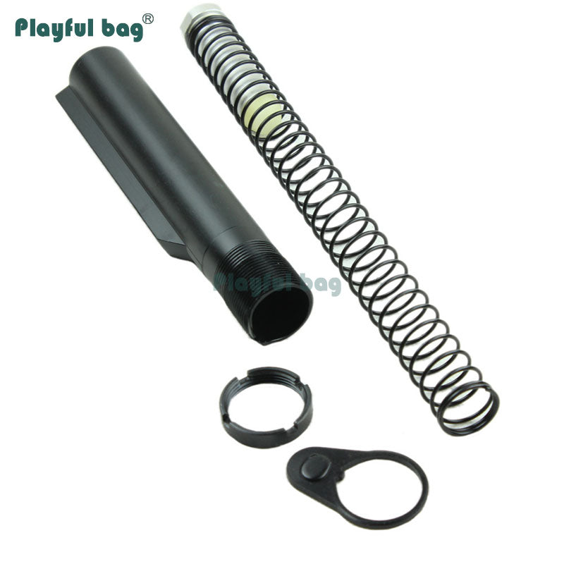 Playful bag CS game toy AR15 M4 M16 tube CS toys accessory Toys gel ball blaster parts diy Spring  APA02