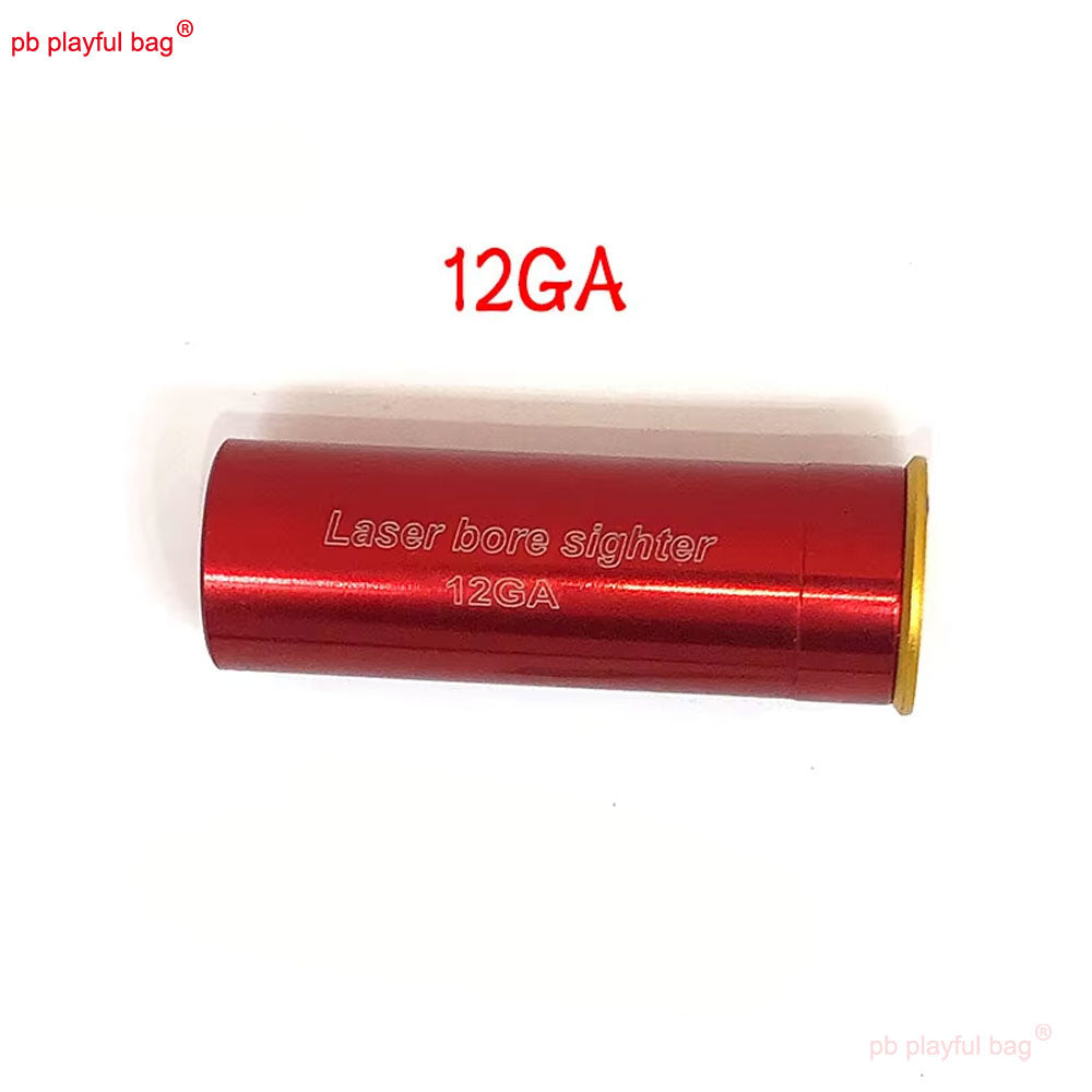 Cartridge Red Laser Bore Sight 12GA Laser training bullets Shooting training toy gun bullets Suitable for toy rifles