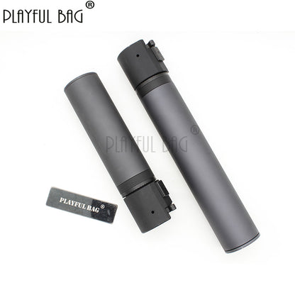 Playful bag HK416 A5 Toy Front tube No function Upgraded CS decoration parts CS sport DIY Toy model MA43S Toy rifle silencer acoustical damper