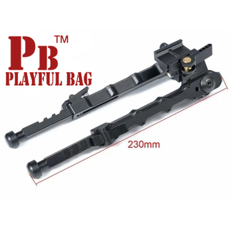 6 inches Toy gun accessories bamboo joint Slub telescopic Scalable  Bipod Tripod of toy gun Rifle tripod Rifle support Detachable assembled