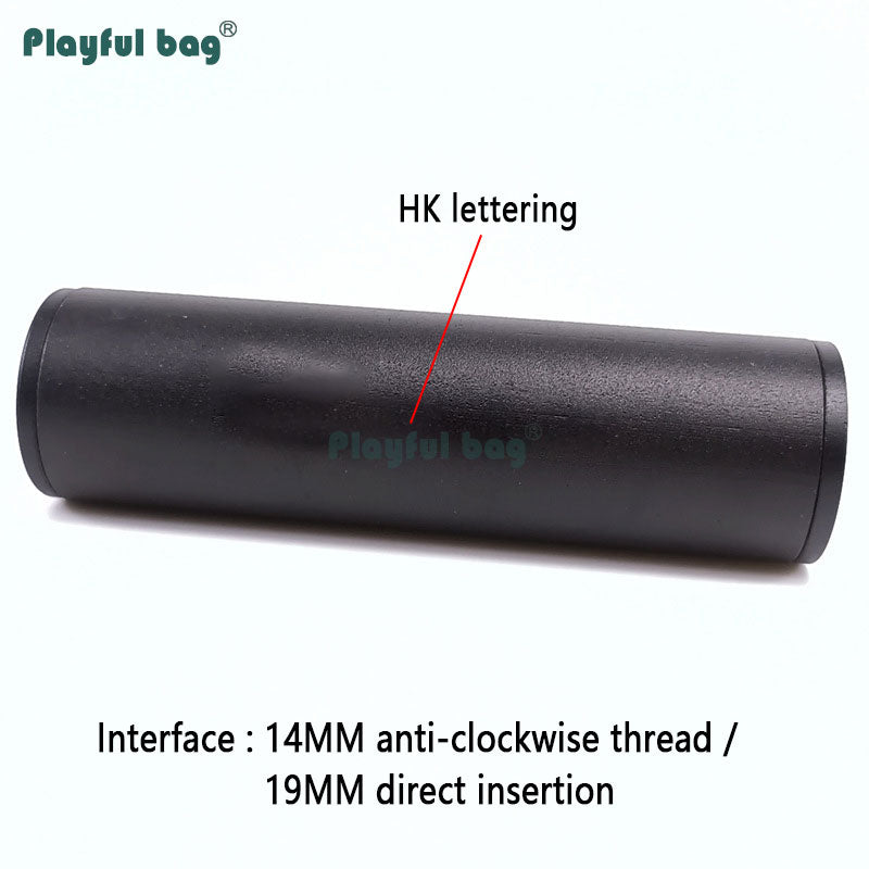 Playful bag Decorative Gel ball blaster front tube Non-fuctional 14MM CCW tube Outdoor CS sport toy accessories APA14