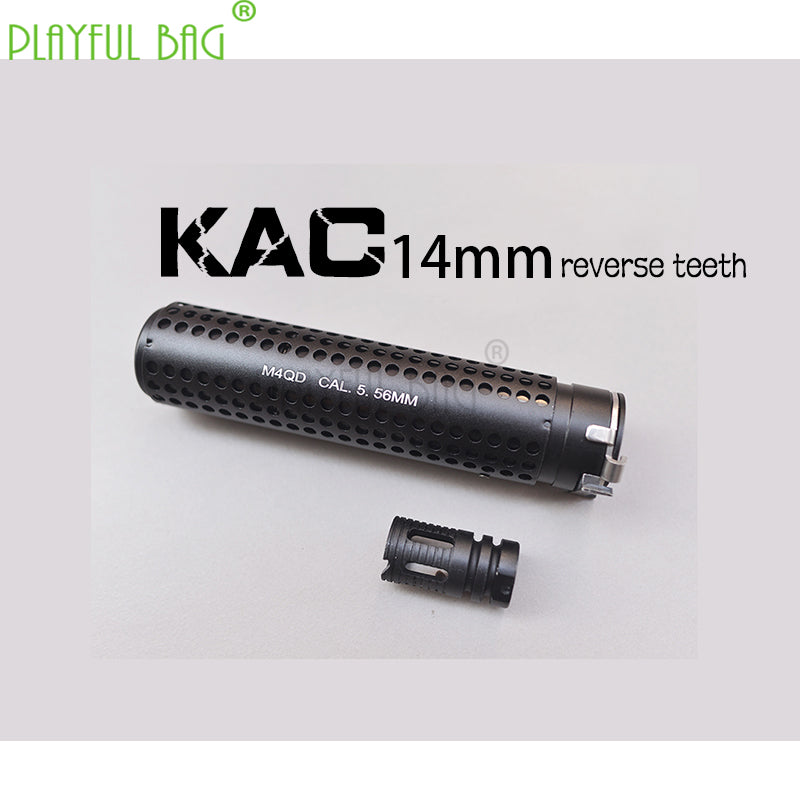 PB Playful bag Outdoor sport KAC quick removal silencer 14mm reverse teeth Gel ball toy decorative accessory DIy parts MA02S