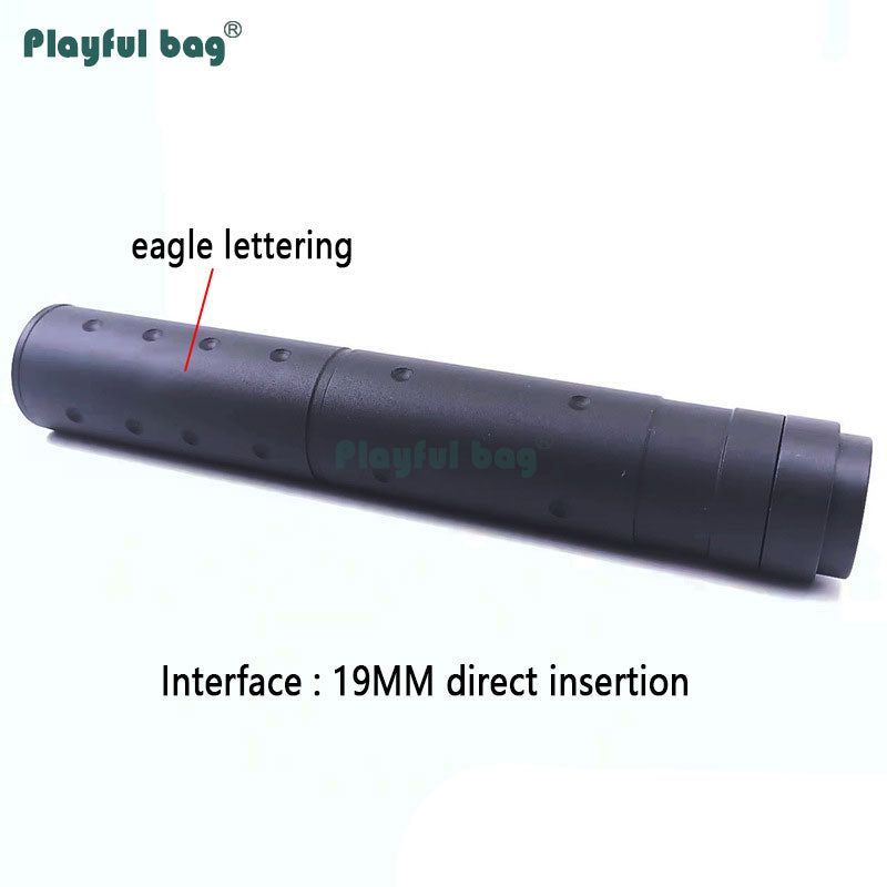 Playful bag Decorative Gel ball blaster front tube Non-fuctional 14MM CCW tube Outdoor CS sport toy accessories APA14