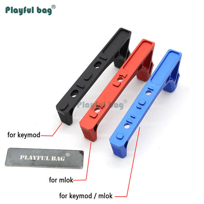 Playful bag CS handstop parts keymod M-Lok Gel ball DIY accessories Upgrade material Tactical CS sport hand grip Toys AQB14