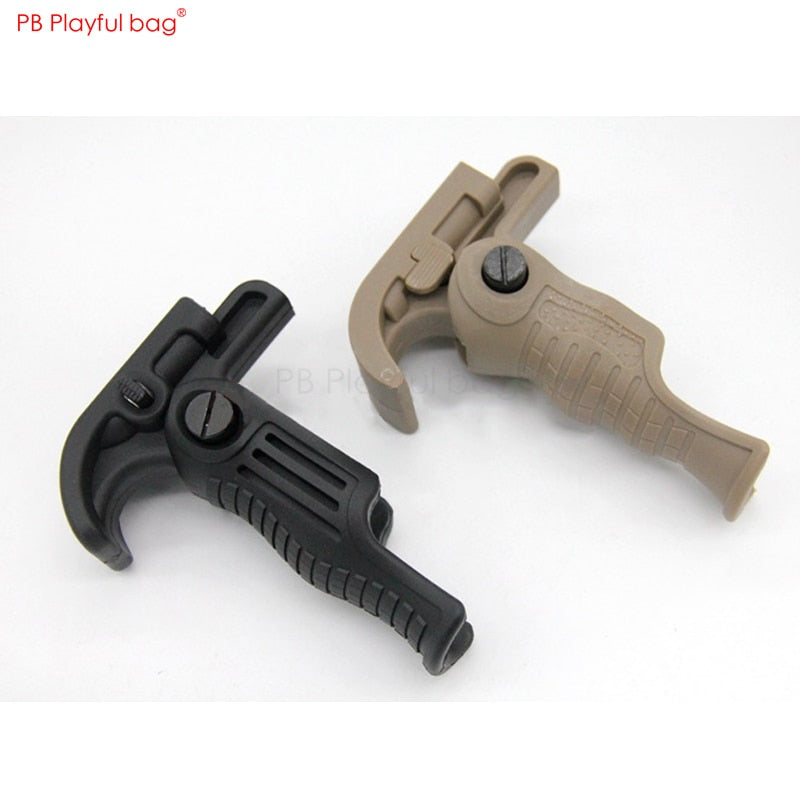CS Tactical Jinming M4MK18 water bullet gun accessories Crocodile mouth folding grip RVG/AFG grip DIY TOYS parts LD75