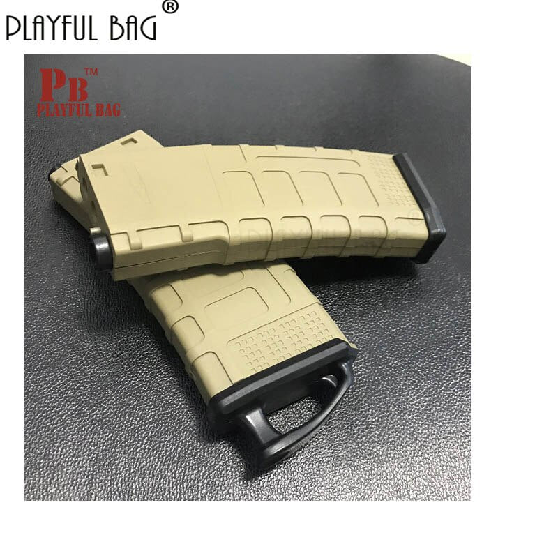 Creative PB Playful bag tactics competition CS hobby DIY parts jinming SCAR magazine Ma Gaip original ABS gel ball gun ID28