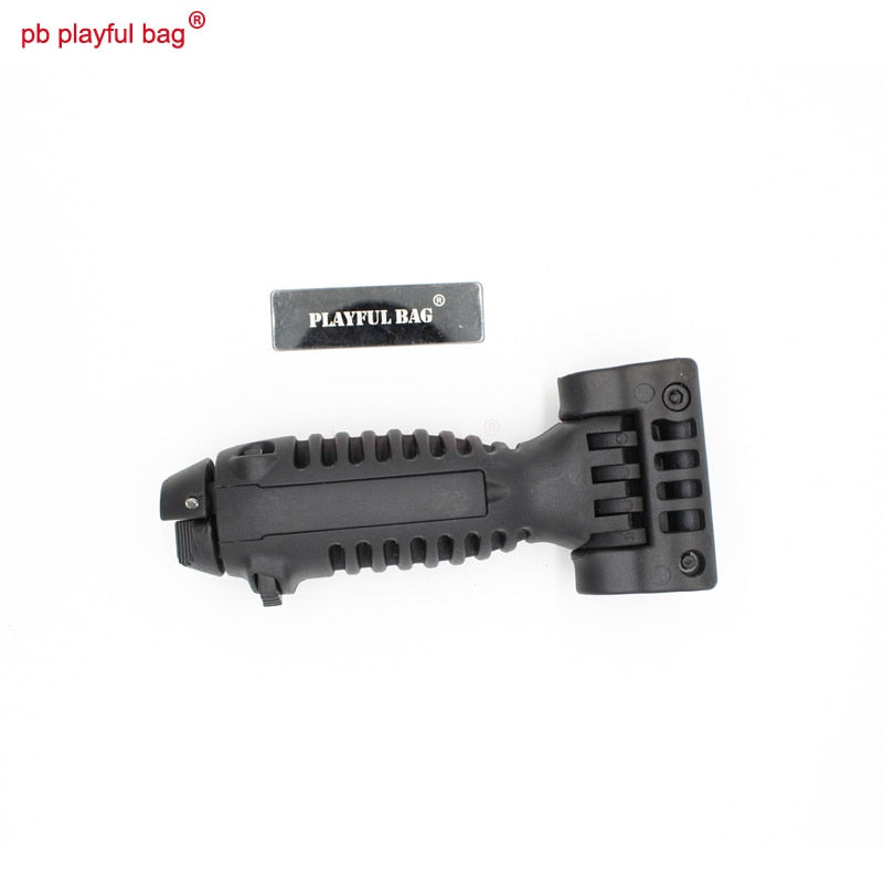 playful bag Dual-purpose Handle and bipod switch to each other Retractable, combinable, adjustable shooting bracket Toy gun accessories  JD02A