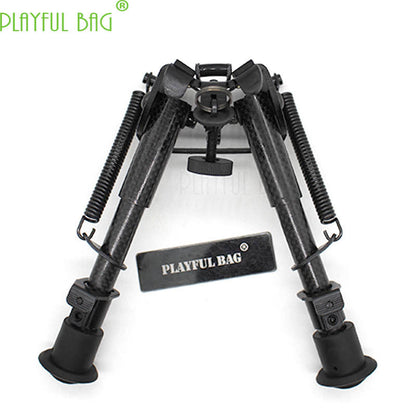 Playful Bag 6 INCH The Tripod of A Toy Rifle with Retractable and High Elasticity High Quality Material Bipod JD04