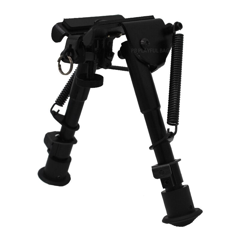 playful bag Bipod with Picatinny Rail Adapter 6-9 Inches Rifle Bipod Rifle Bipod 6" to 9" Adjustable Spring Return Sniper Sling Swivel Mount  JD09