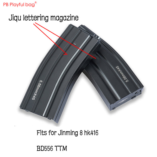Jiqu アップグレード材料水弾丸銃雑誌おもちゃの銃カートリッジ クリップ Jinming 8 HK416 黒牛一般的なカートリッジ クリップ ID33 