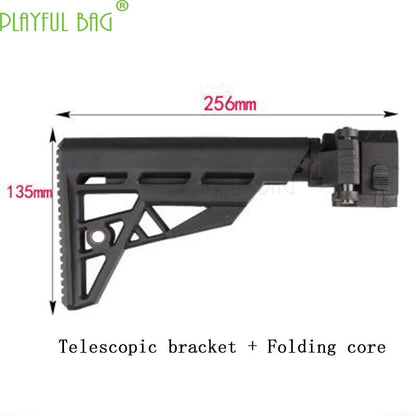 Kids Toy gel water bullet gun refitting parts NO.172 A with Telescopic Tailstock rear support [Injection Molding] KJ16