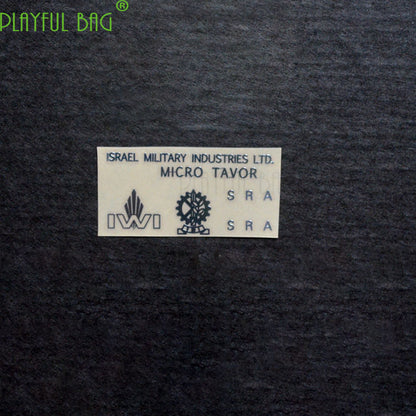 playful bagLamp sticker new Lok TAR21 metal paste Jinming SCAR for M4 new Weill g36 electric water spray Lok Hui ak74U L16