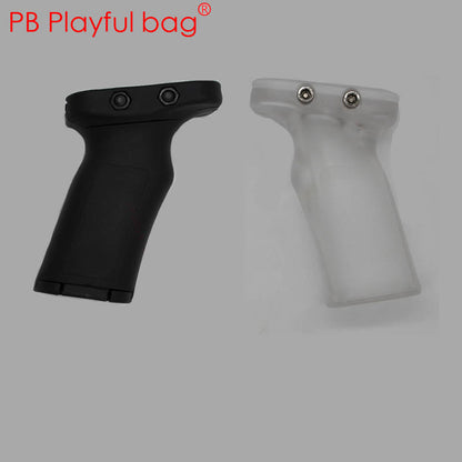 Novelty Toy Gun Playful Bag DIY CS intimate accessories nerfly workers oblique grip handle with 20MM guide gel ball gun LD21