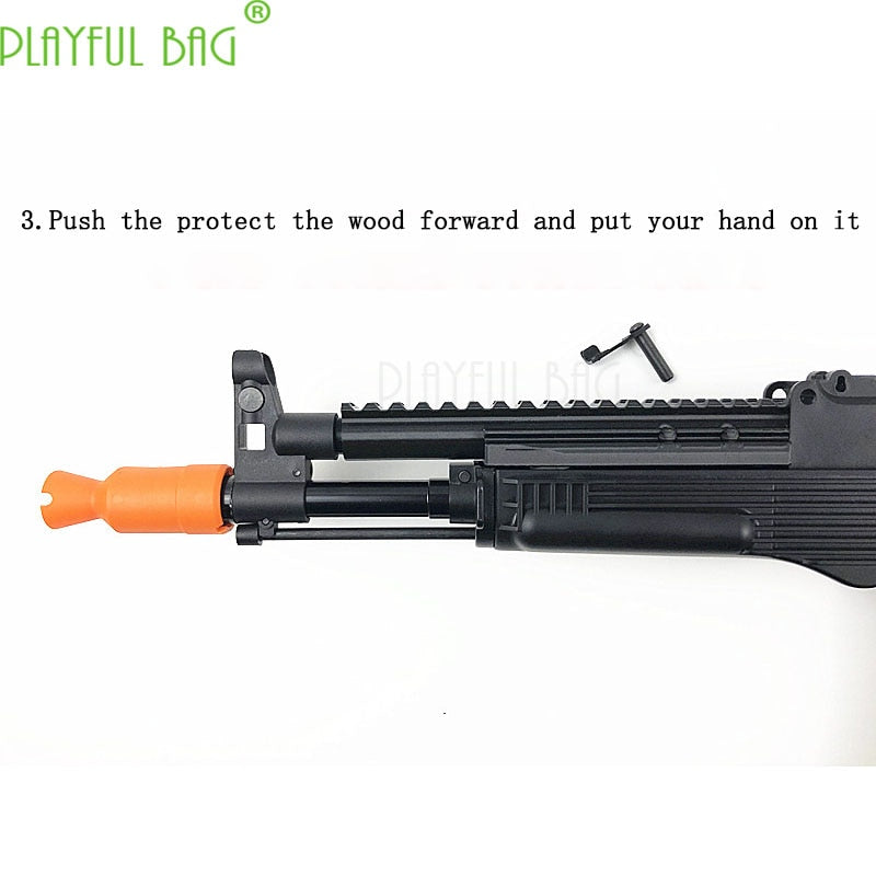 Outdoor CS CP-AK105/74 Water Bomb Modification Tactical protect the wood core 3D Printing Appearance Modified Accessories KJ27