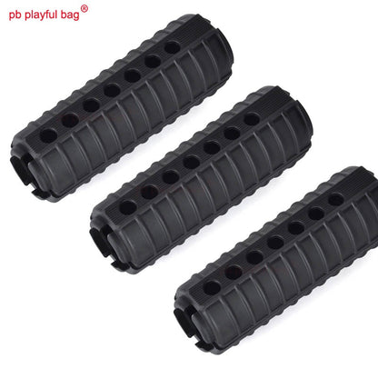Outdoor CS DIY equipment essential tool classic nylon cylinder fender set standard 7inch round hole nylon guard timber M4A1 OA98
