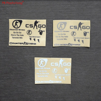 гуллівая сумкаOutdoor CS essential DIY Water bullet gun Metal Sticker Jinming 9 J9M4 Lehui MK5 Continuous HK416 AK L63 