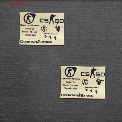 гуллівая сумкаOutdoor CS essential DIY Water bullet gun Metal Sticker Jinming 9 J9M4 Lehui MK5 Continuous HK416 AK L63 