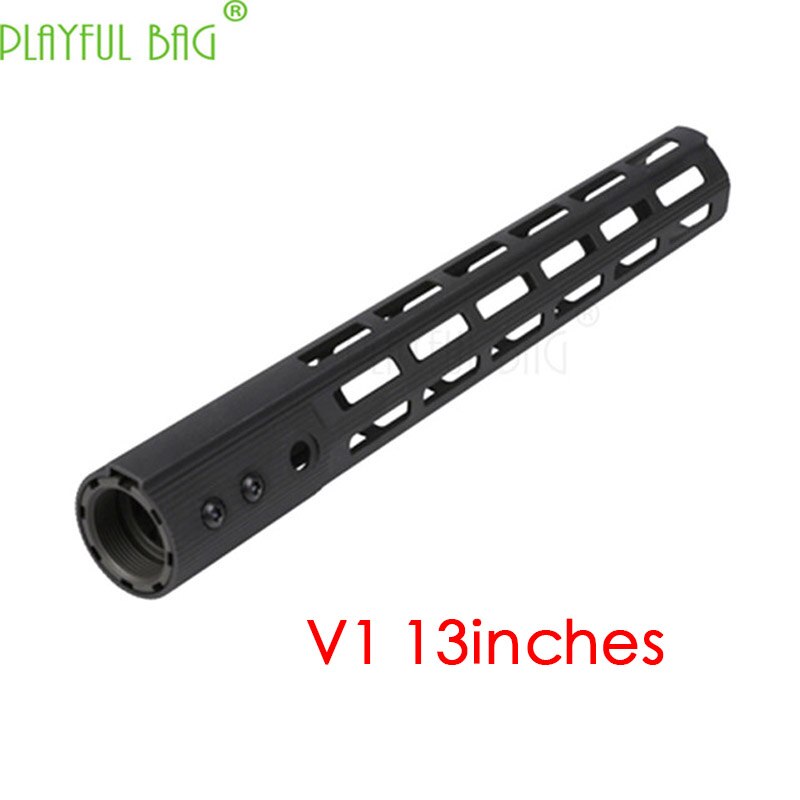 PB Playful bag Outdoor CS V1/V2 upgrade material fish bone M-LOK toy water bullet gun modified accessories 12/13/15inch OI94